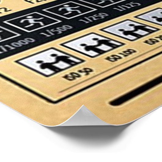 写真家の知識 ポスター (角)