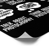 写真家の私の空いている仕事 ポスター (角)