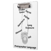 写真家の言語 クリップボード (左)