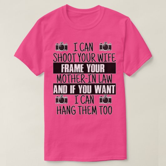 写真家の贈り物 Tシャツ (デザイン正面)