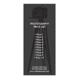 写真家のHLラックカード ラックカード