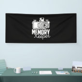 写真家は記憶保持者 横断幕 (トレードショー)