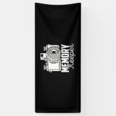 写真家は記憶保持者 横断幕 (縦)