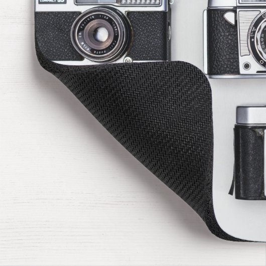 写真家への古いカメラコレクターの贈り物 マウスパッド (コーナー)