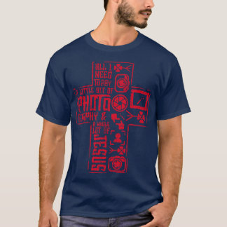 写真家イエス・ゴッド宗教 Tシャツ