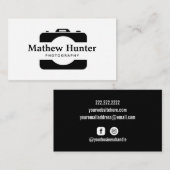 写真家カメラカスタム名刺 名刺 (正面/裏面)