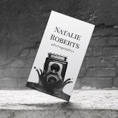 写真家カメラクリエイティブスプラッシュ写真 名刺