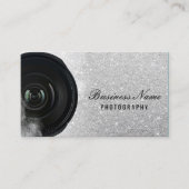 写真家カメラシルバーグリッター撮影 名刺 (正面)