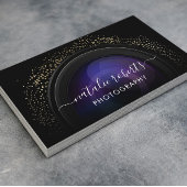 写真家カメラタイポグラフィ撮影 名刺