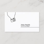 写真家カメラミニマリスト撮影 名刺 (正面)