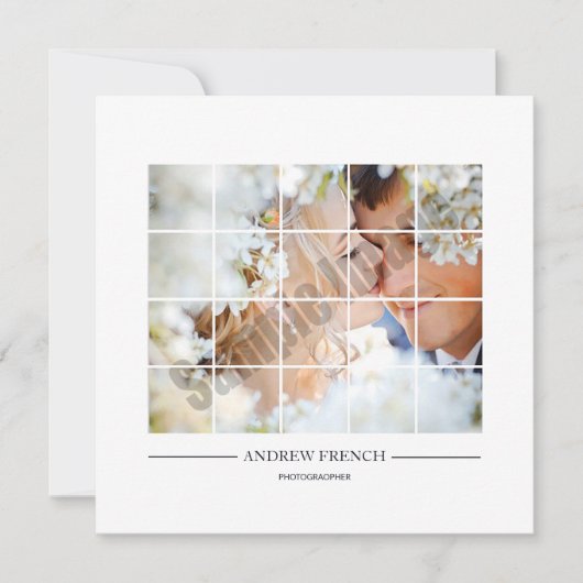 写真家ギフト券 (正面)