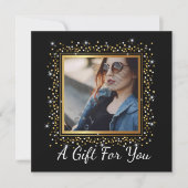 写真家ギフト券 (正面)