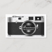 写真家クラシックのカメラスケッチ撮影 名刺 (正面)