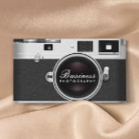 写真家クラシックのカメラ撮影 名刺<br><div class="desc">フォトグラファークラシックカメラ写真ビジネスカード。</div>