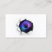 写真家クリエイティブカメラ撮影 名刺 (正面)