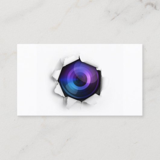 写真家クリエイティブカメラ撮影 名刺 (正面)