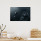 写真家ダイバーポスター ポスター (キッチン)