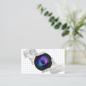 写真家ディレクタープロフェッショナル 名刺 (スタンド正面)