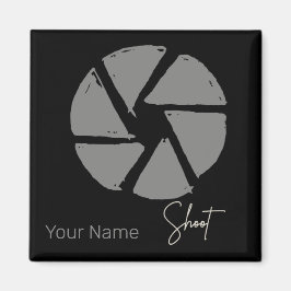 写真家デザインヴィンテージ絞りレトロカメラ マグネット