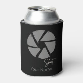 写真家デザインヴィンテージ絞りレトロカメラ 缶クーラー