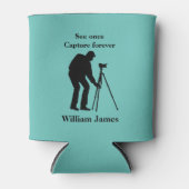 写真家パーソナライズされた 缶クーラー (正面)