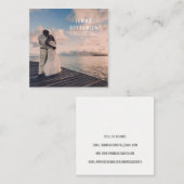 写真家フォトグラファー写真広場名刺 スクエア名刺 (正面/裏面)