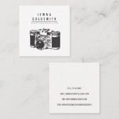 写真家フォトグラファー写真広場名刺 スクエア名刺 (正面/裏面)