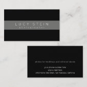 写真家ブラック 名刺 (正面/裏面)