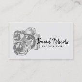 写真家プロフェッショナルカメラ撮影 名刺 (正面)