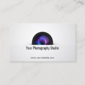 写真家プロフェッショナルカメラ撮影 名刺 (正面)