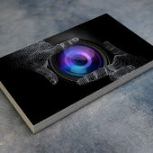 写真家プロフェッショナルハンズフレーム撮影 名刺