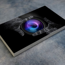 写真家プロフェッショナルハンズフレーム撮影 名刺