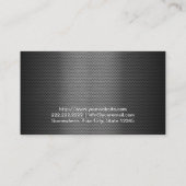 写真家メタリックカメラ撮影 名刺 (裏面)