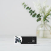 写真家名刺 スキニー名刺 (スタンド正面)