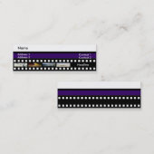 写真家名刺 スキニー名刺 (正面/裏面)