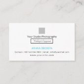 写真家名刺 名刺 (正面)