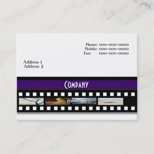 写真家名刺 名刺 (正面)