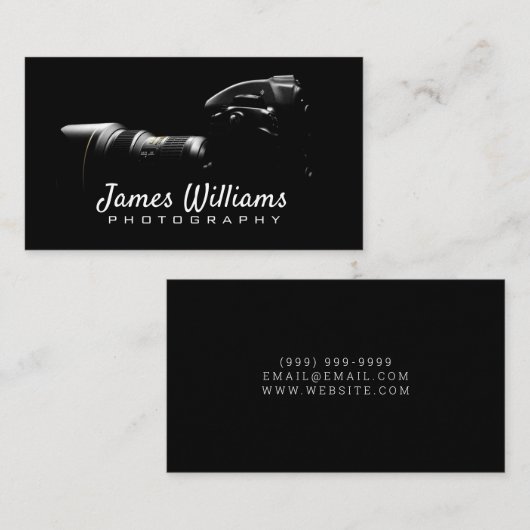 写真家名刺 名刺 (正面/裏面)