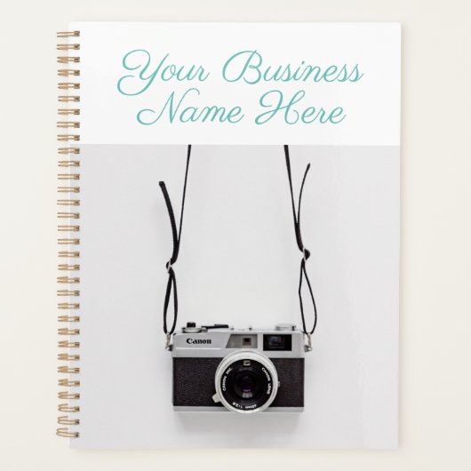 写真家向けフォトシュート・デイリープランナー プランナー手帳 (正面)