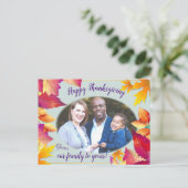 写真家族の感謝祭 シーズンポストカード (スタンド正面)