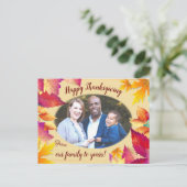 写真家族の感謝祭 シーズンポストカード (スタンド正面)