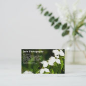 写真家用名刺 名刺 (スタンド正面)