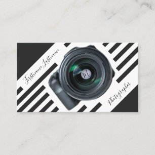 写真家用DSLRカメラレンズビデオグラファー 名刺