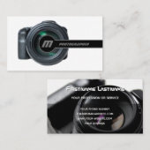 写真家用DSLRカメラレンズビデオグラファー 名刺 (正面/裏面)