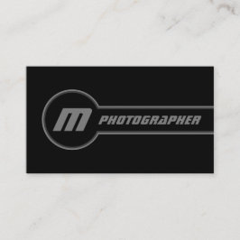 写真家用DSLRカメラレンズビデオグラファー 名刺