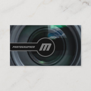 写真家用DSLRカメラレンズビデオグラファー 名刺