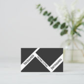 写真家用DSLRカメラレンズビデオグラファー 名刺 (スタンド正面)