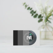 写真家用DSLRカメラレンズビデオグラファー 名刺 (スタンド正面)