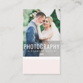 写真家結婚の名刺 名刺 (正面)