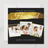 写真家結婚周年記念カード サンキューカード (正面)